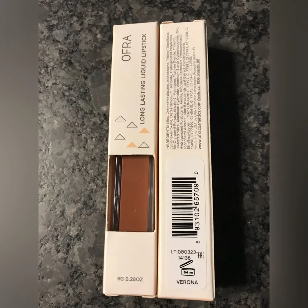 OFRA Long Lasting Lipstick in Verona a mocha nude brown with a matte finish NEW